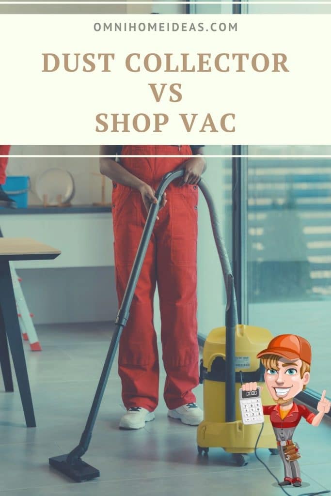 dust collector vs shop vac