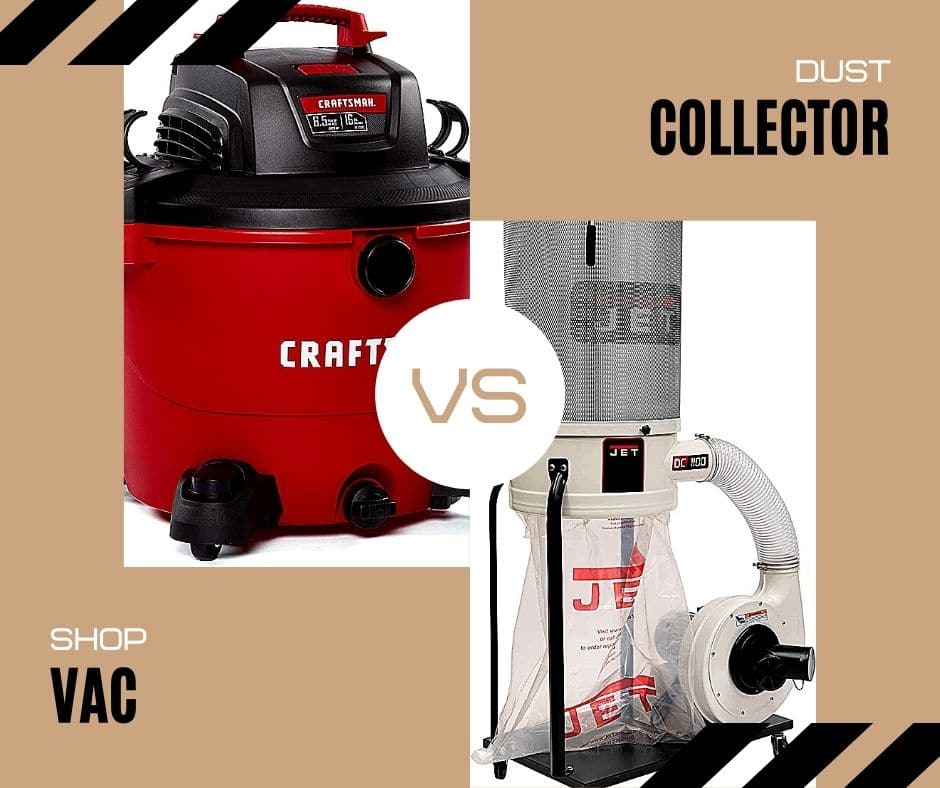 shop vac vs dust collector
