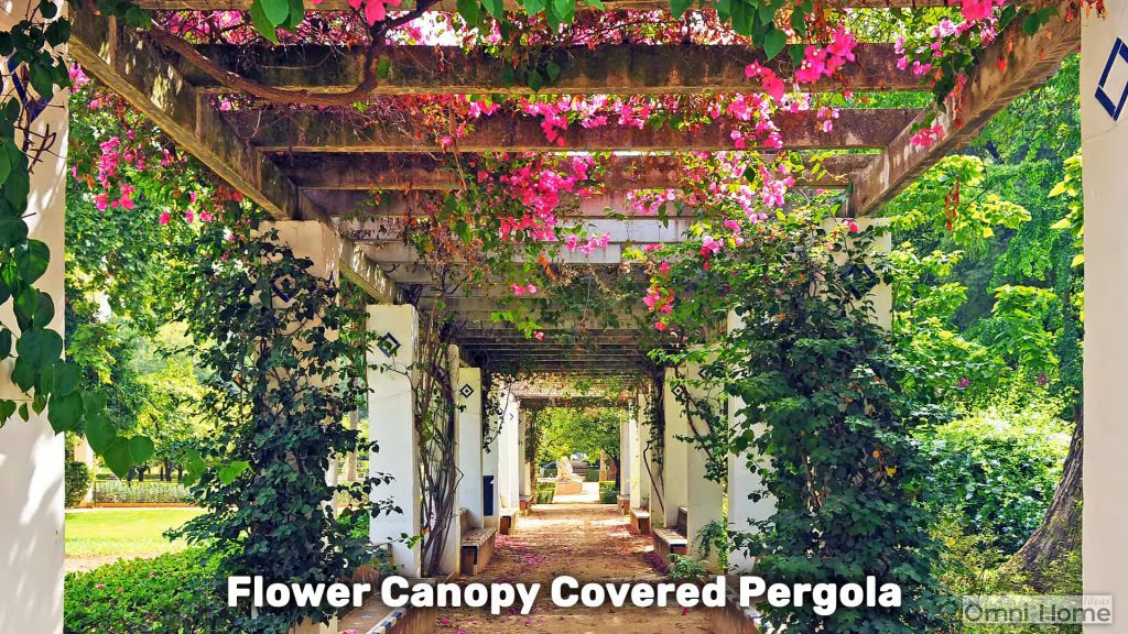 flower canopy pergola cover