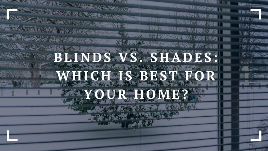 blinds vs. shades