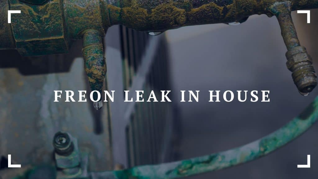 freon leak in house