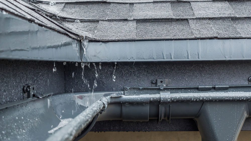 inspect your roof and gutters
