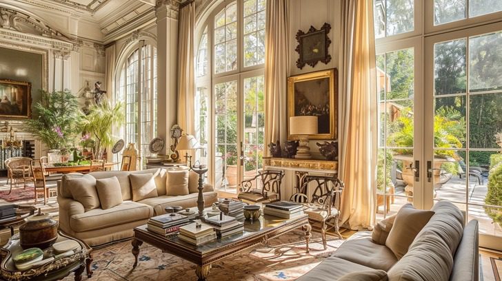 arianna huffington house in los angeles elegant living spaces