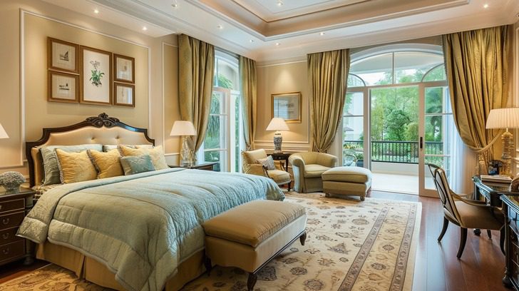 indra nooyi house in greenwich master bedroom design comfort and private amenities