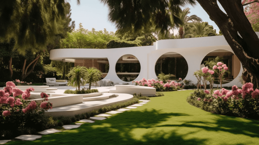 landscaping and exterior design