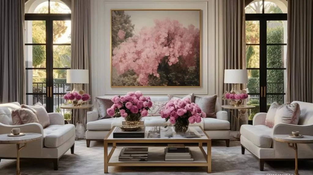 living room elegance a blend of comfort and opulence
