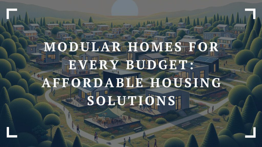 modular homes for every budget affordable housing solutions