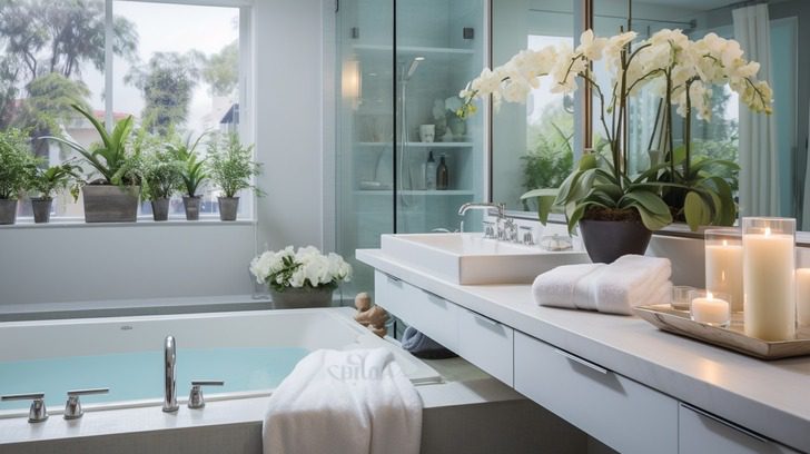 pete carroll house in hunts point spa like bathrooms design for relaxation