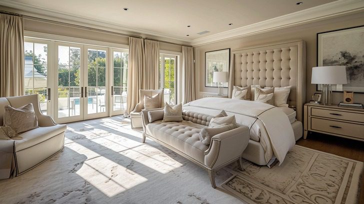 adriana limas house in indian creek master suite design and amenities