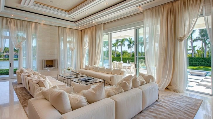 celine dion house in jupiter island living rooms spaces of elegance