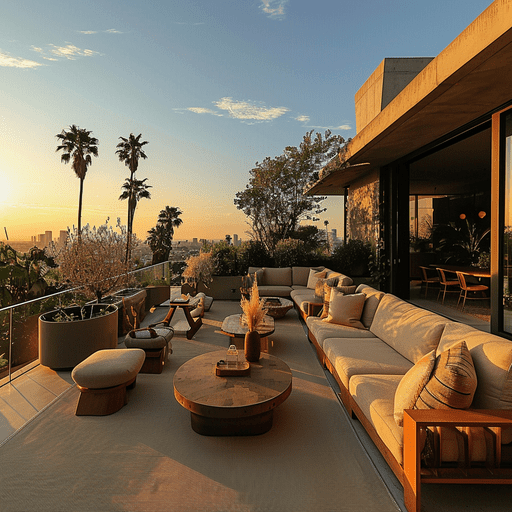 jennifer aniston house in beverly hills the terrace