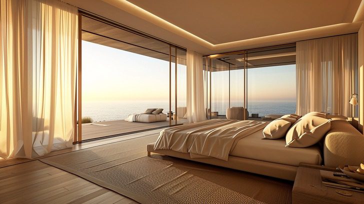 kanye wests house in malibu the master suite