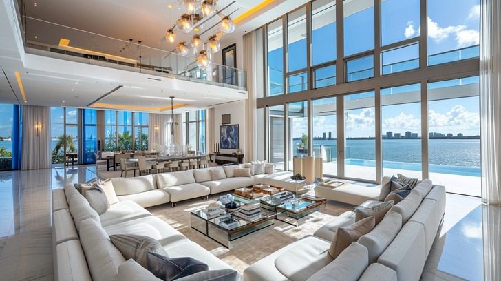 lebron james house in miami living spaces