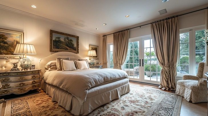 nicolas cage house former in beverly hills master bedroom