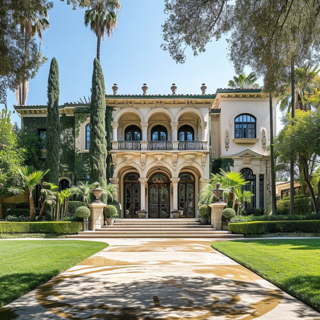 nicolas cage house former in beverly hills