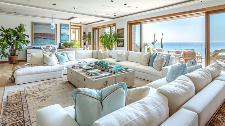 pamela andersons house in malibu living room elegance – luxurious comfort meets style