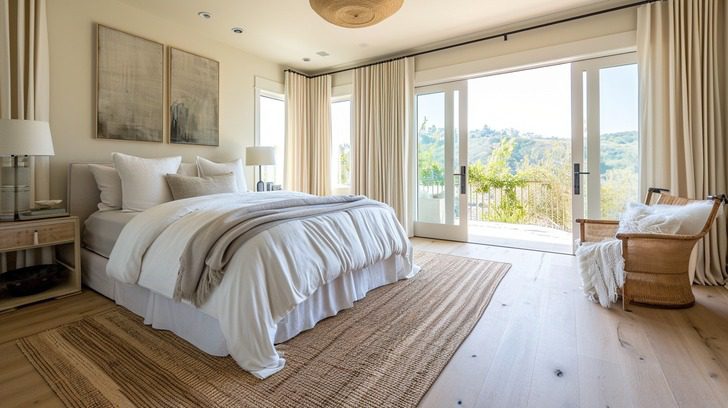 pamela andersons house in malibu the master bedroom – a personal retreat