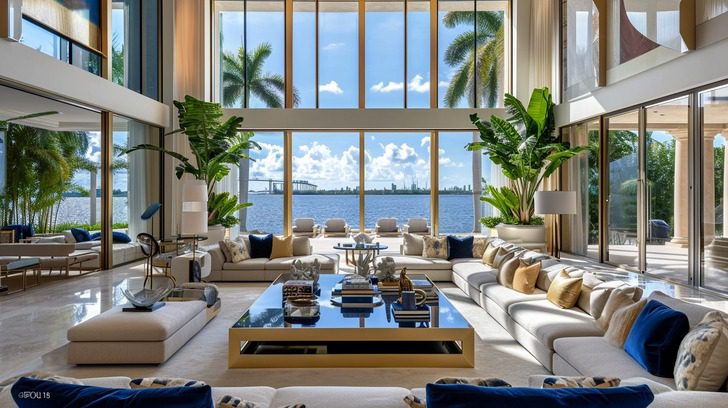 rick ross house in miami living spaces