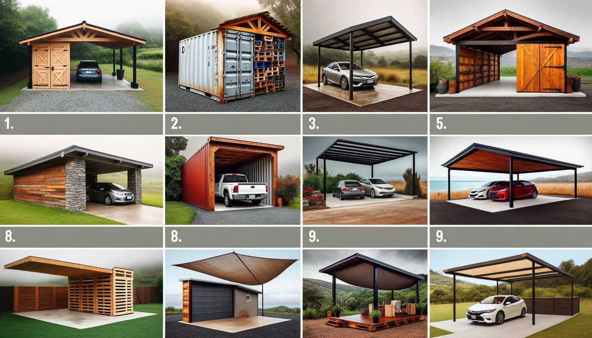 cheap carport ideas