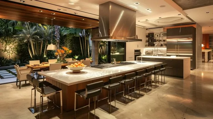 bruno mars house in los angeles kitchen and dining where elegance meets functionality