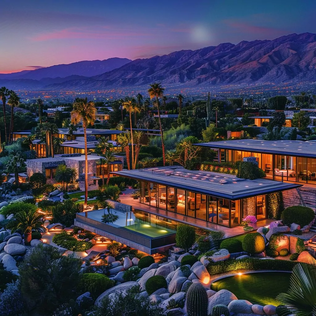 barry manilow's house in palm springs