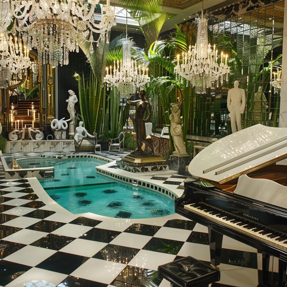 liberace house in palm springs signature features