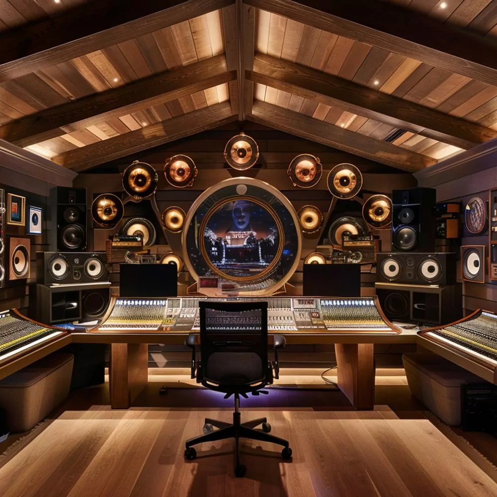 dr dre house the underground studio