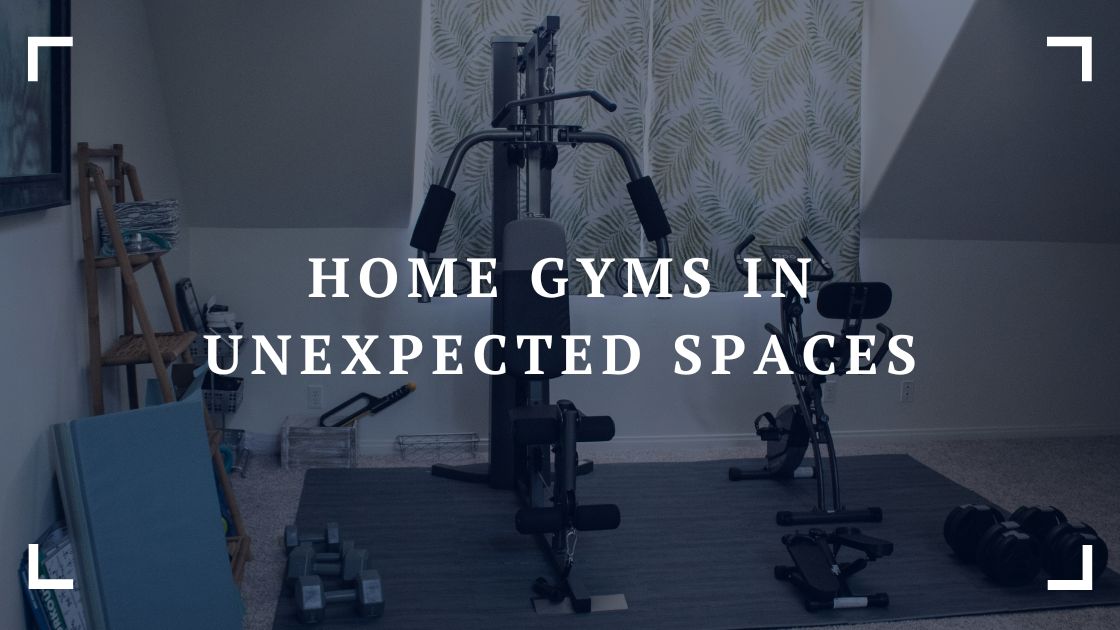home gyms in unexpected spaces
