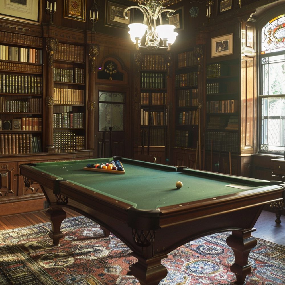 the billiard room mark twain house