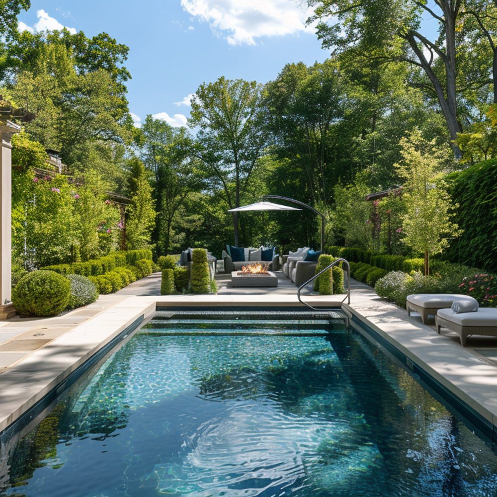 eli manning house outdoor oasis