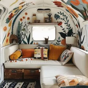 incorporate artistic elements in small camper 02