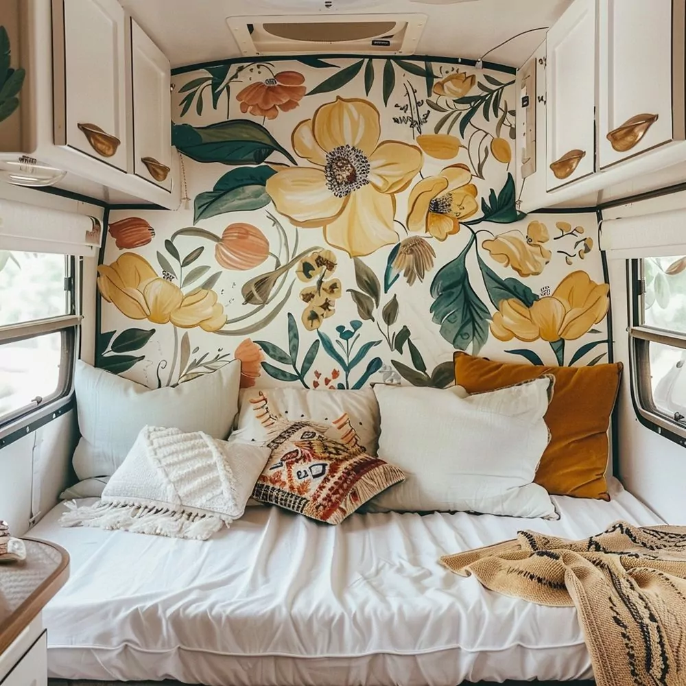 incorporate artistic elements in small camper 03