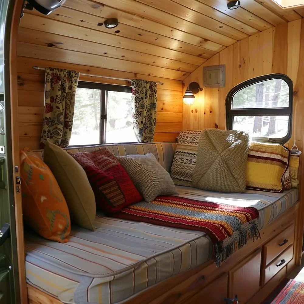 install small camper high quality insulation 01