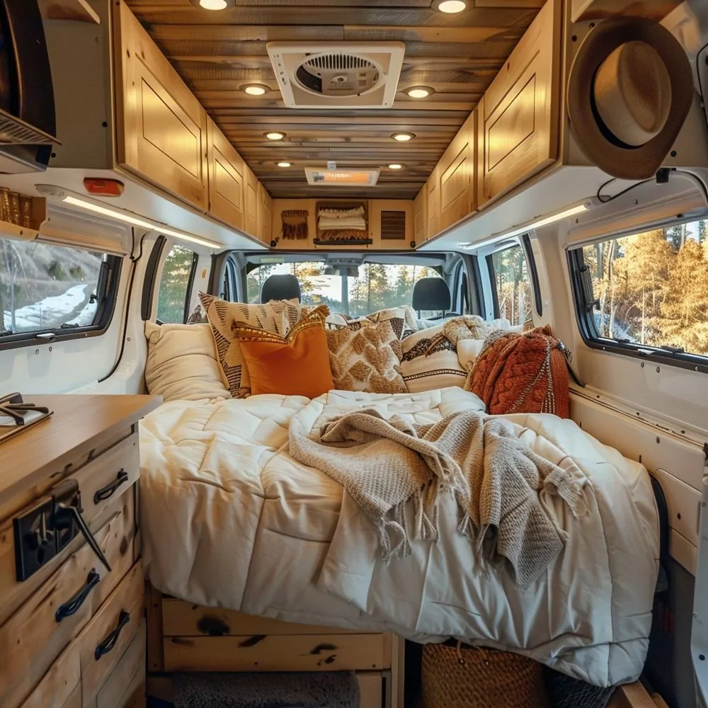 install small camper high quality insulation 04