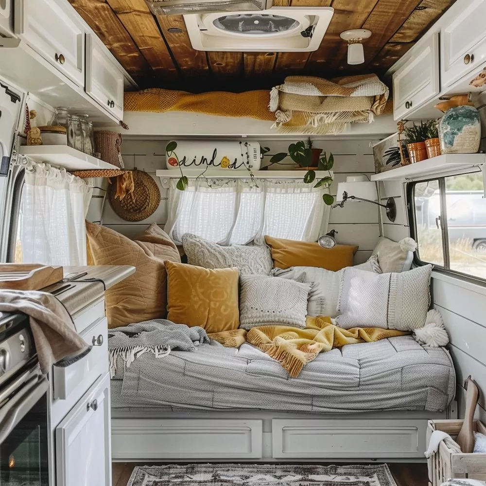 personalize your space in small camper 04