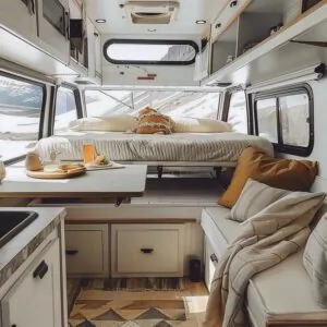 small camper multifunctional furniture 04