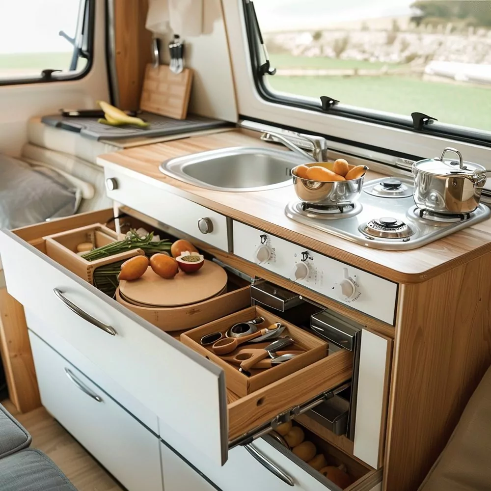 use retractable technology in small camper 01