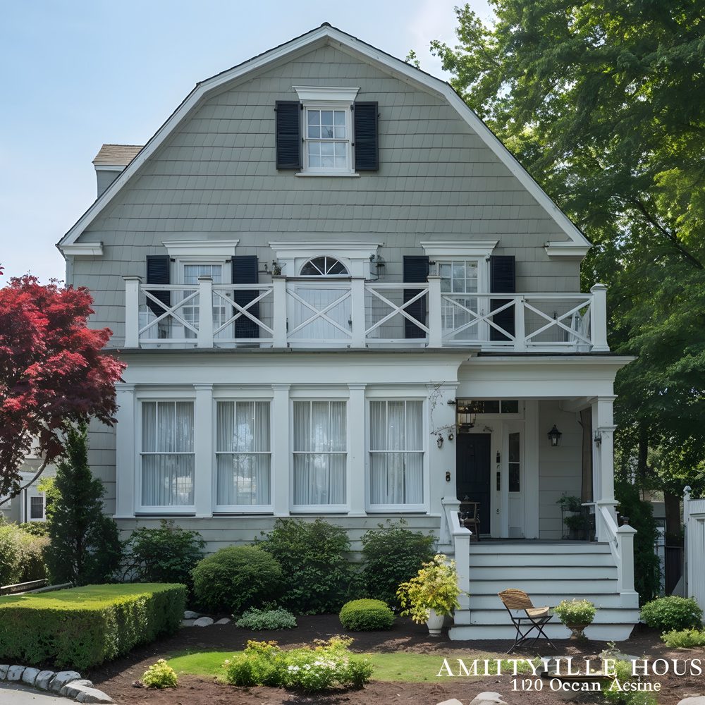01 amityville horror house front exterior