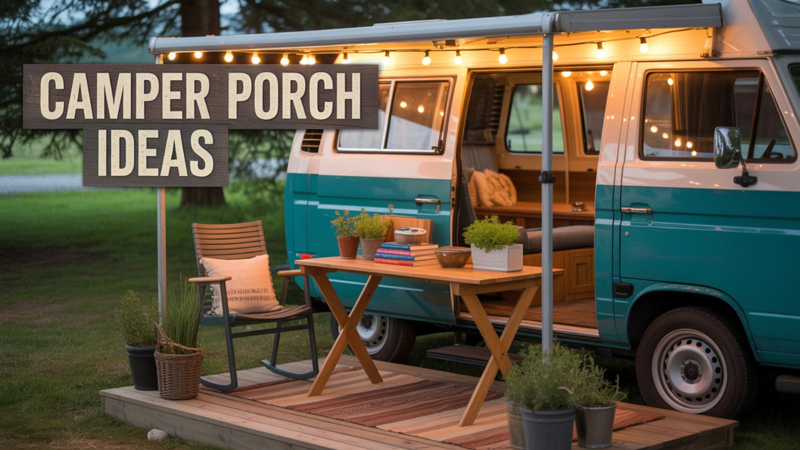 Camper Porch Ideas