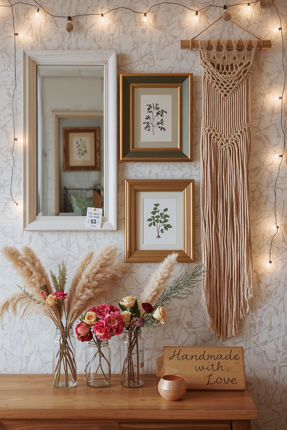DIY Budget Boho Wall Decor Thrift Store Finds Under $50