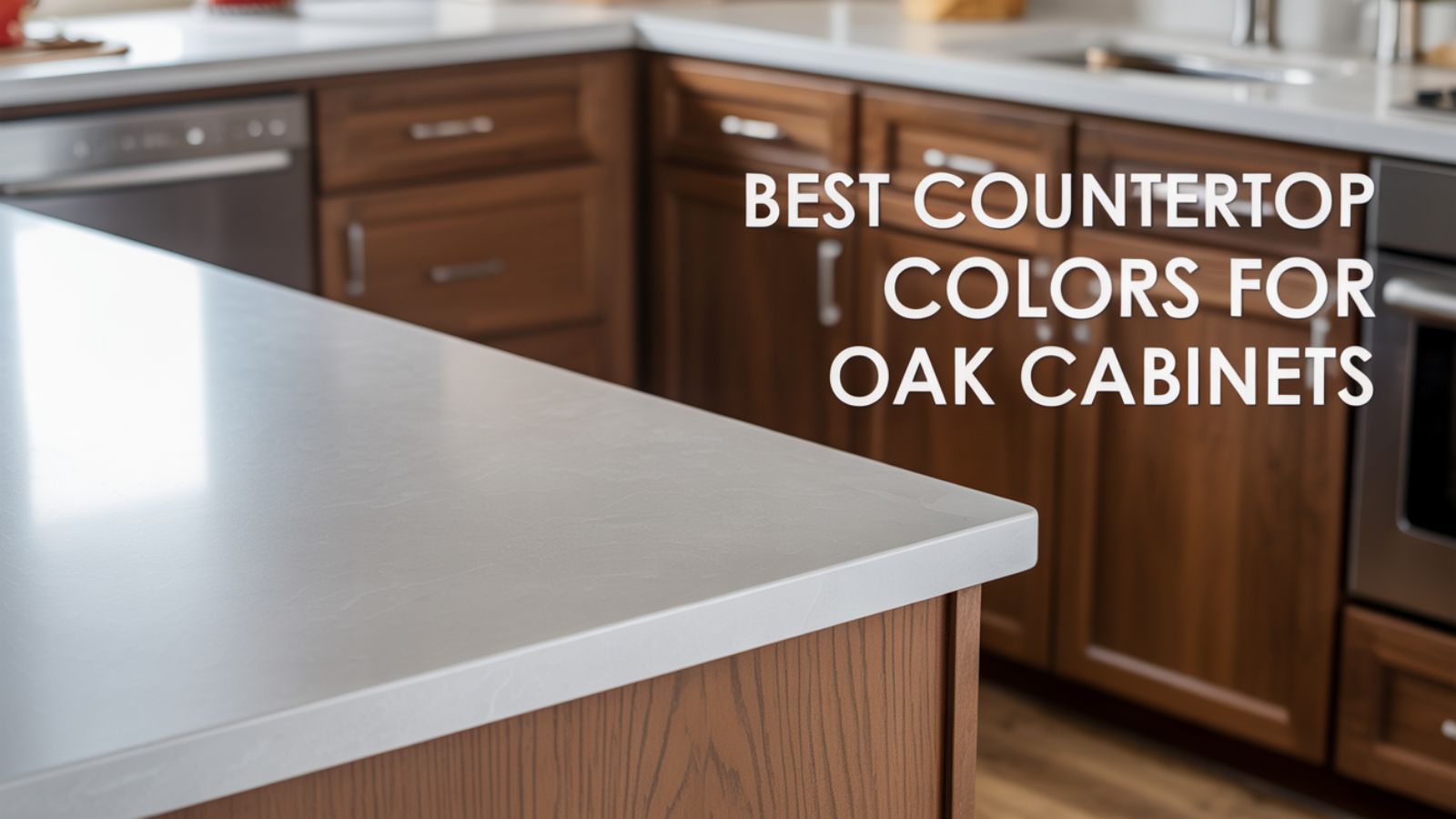 Best Countertop Colors For Oak Cabinets
