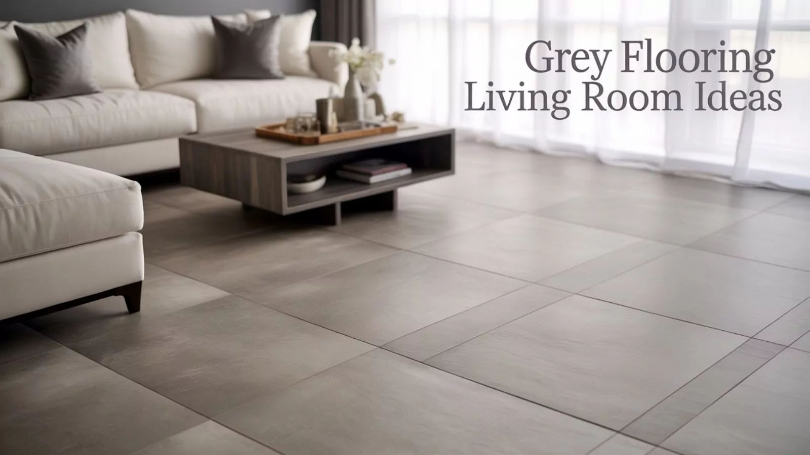 Grey Flooring Living Room Ideas
