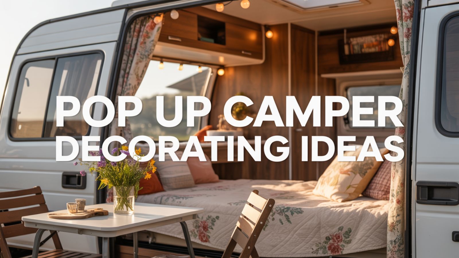 Pop Up Camper Decorating Ideas