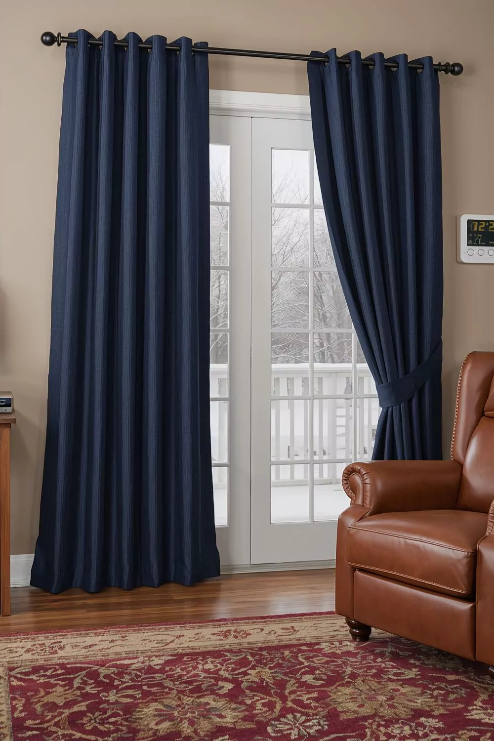 Thermal Insulated Curtains For Energy Efficient Patio Doors