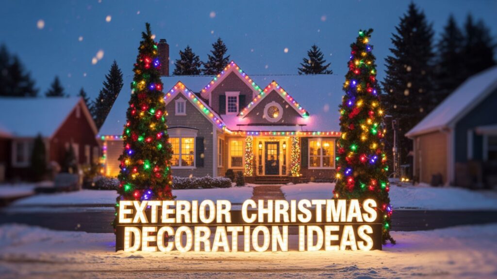 Exterior Christmas Decoration Ideas