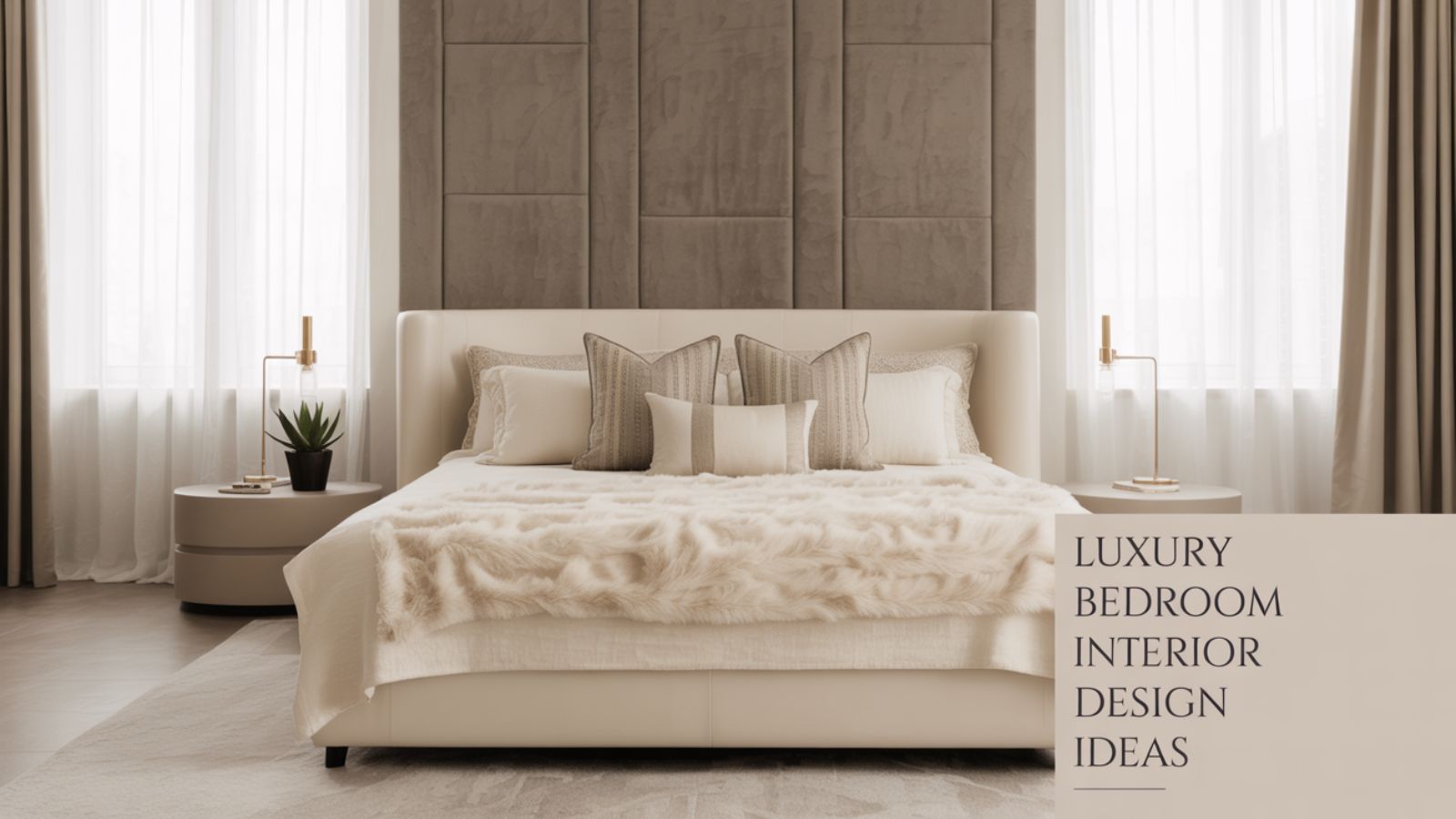 Luxury Bedroom Interior Design Ideas