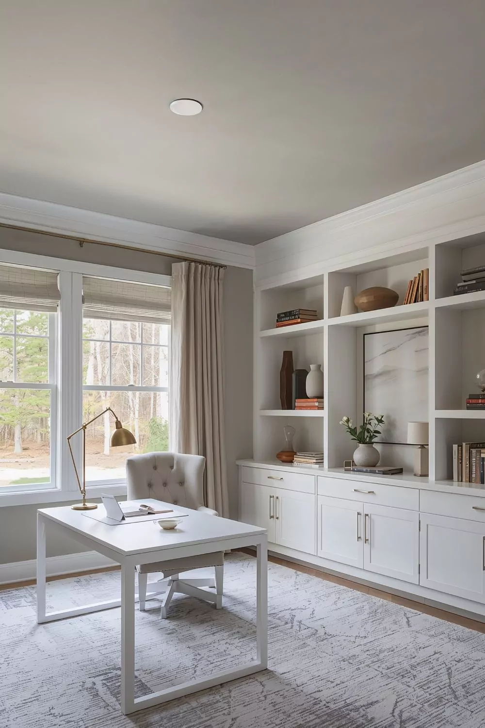 Modern Gray Ceiling Paint Ideas For Sophisticated Home Design