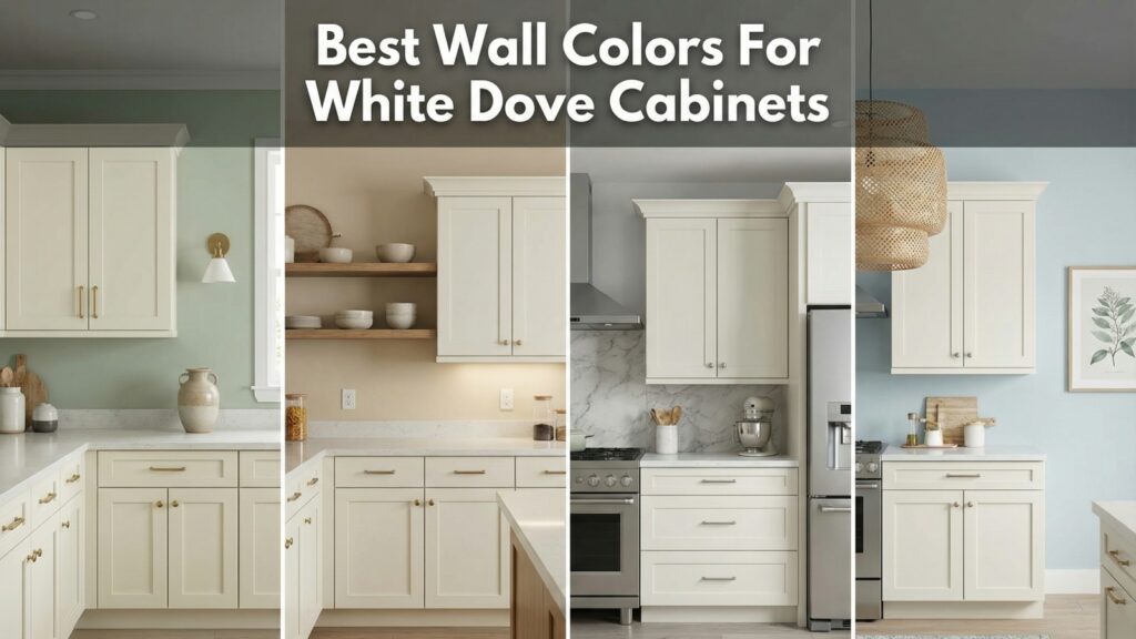 Best Wall Colors For White Dove Cabinets