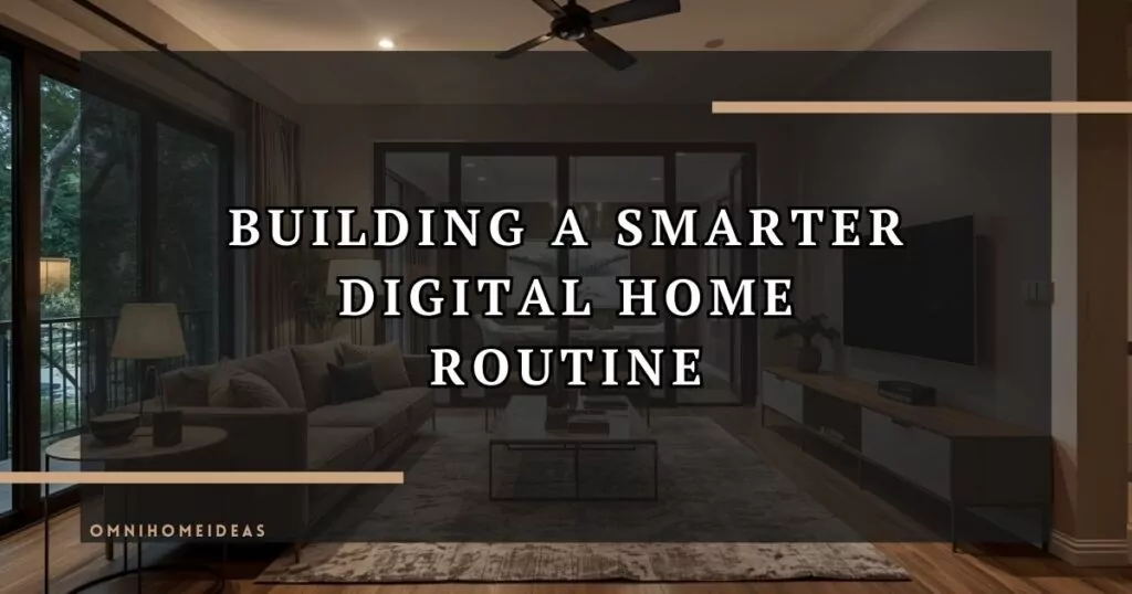 Building A Smarter Digital Home Routine