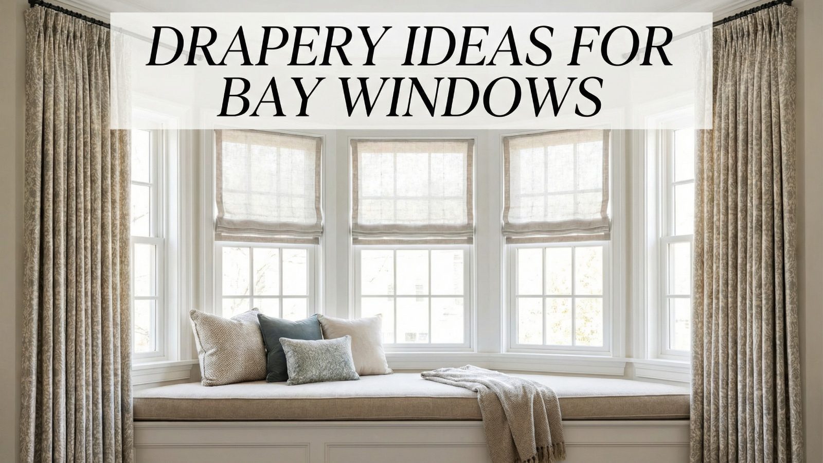 Drapery Ideas For Bay Windows